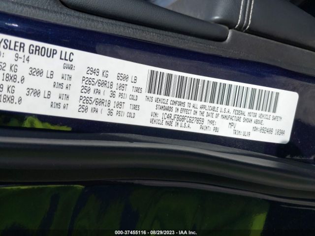 1C4RJFBG8FC627859 Jeep Grand Cherokee Limited
