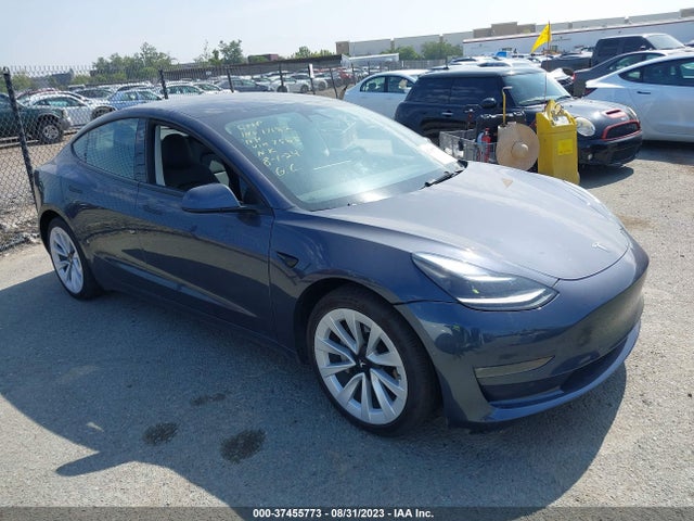 2022 TESLA MODEL 3 LONG RANGE VIN: 5YJ3E1EB8NF137565