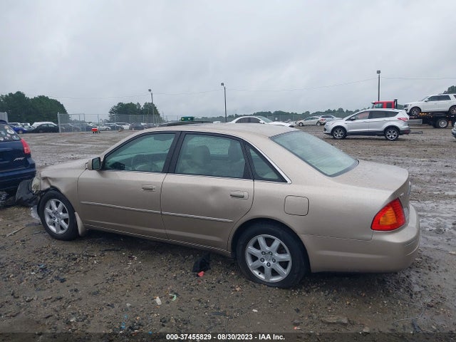 2001 TOYOTA AVALON XLS W/BUCKET SEATS VIN: 4T1BF28B21U157947