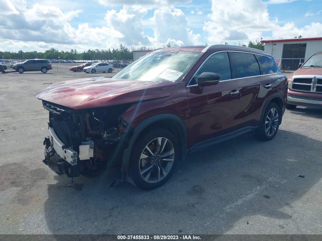 Infiniti QX60 LUXE 2022 аукцион фото