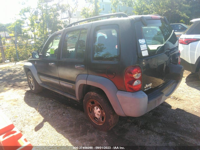 2005 JEEP LIBERTY SPORT VIN: 1J4GL48K25W505474