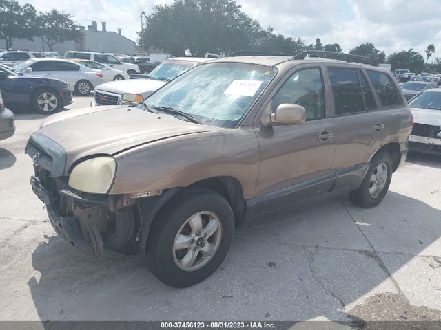 2005 HYUNDAI SANTA FE GLS/LX VIN: KM8SC13E45U029946