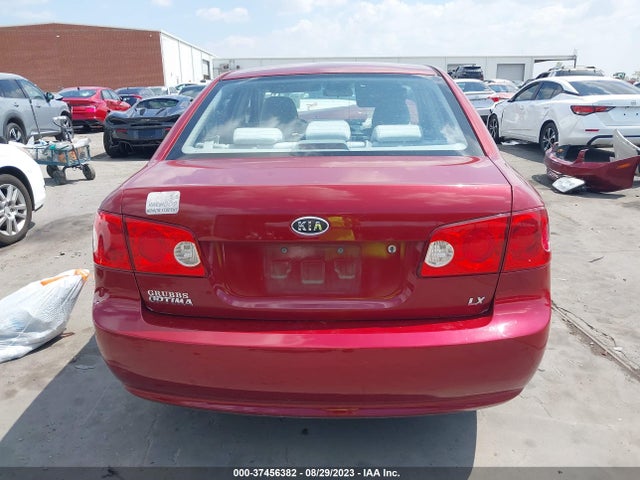 2008 KIA OPTIMA LX VIN: KNAGE123185177374