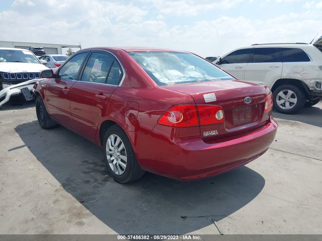 2008 KIA OPTIMA LX VIN: KNAGE123185177374