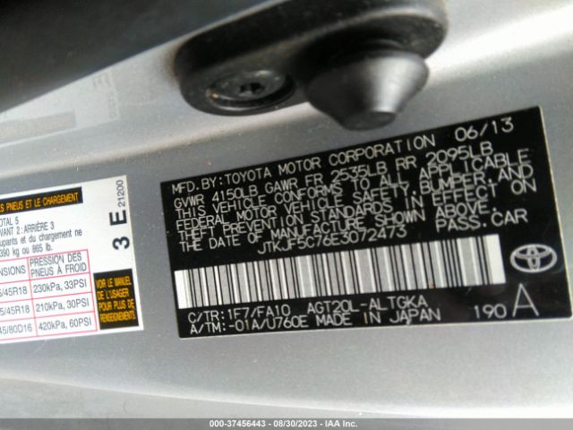 JTKJF5C76E3072473 Scion TC