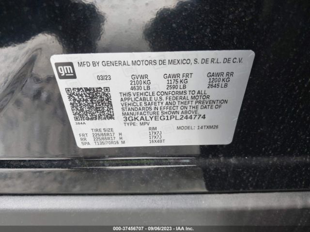 3GKALYEG1PL244774 GMC Terrain At4
