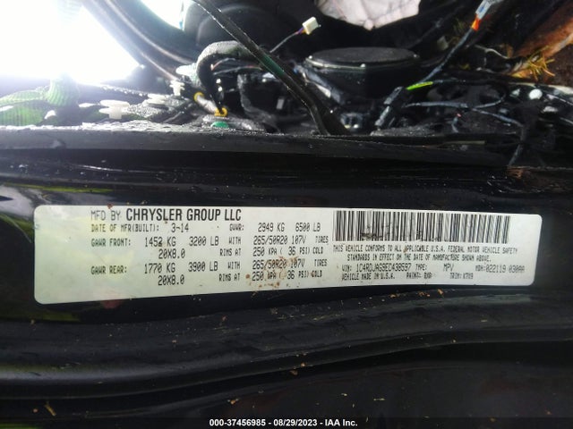 Dodge Durango Sxt 2014 1C4RDJAG9EC438597 Image 9