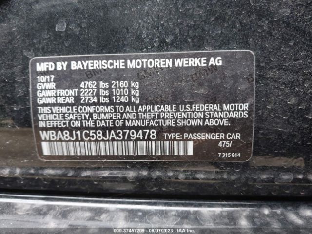 WBA8J1C58JA379478 BMW 3 Series 328d Xdrive