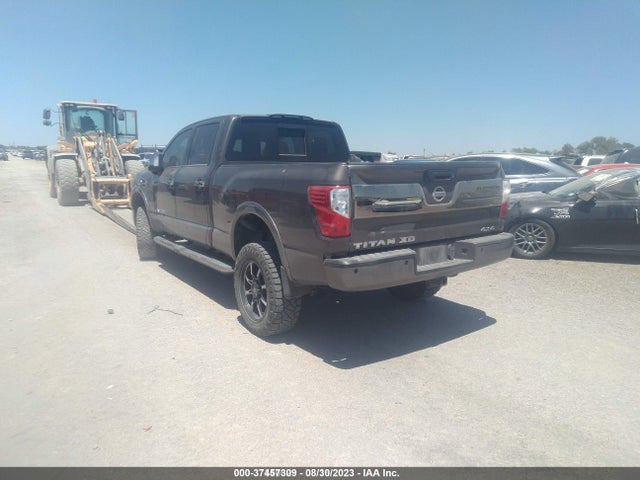 2016 NISSAN TITAN XD PLATINUM RESERVE VIN: 1N6BA1F40GN509716