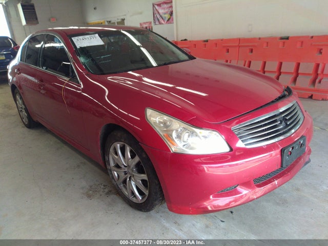 2009 INFINITI G37 SEDAN X VIN: JNKCV61F89M358908