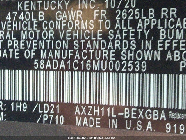 58ADA1C16MU002539 Lexus Es Es 300h