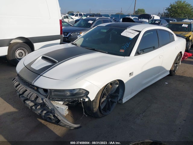 2019 DODGE CHARGER SCAT PACK VIN: 2C3CDXGJ4KH756605