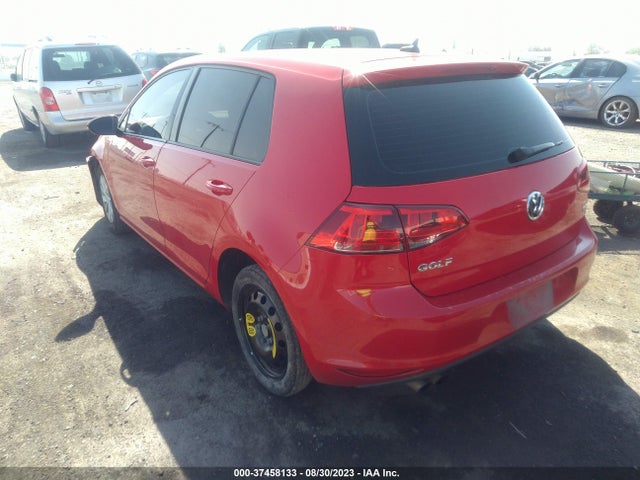 3VW217AU1GM015823 Volkswagen Golf Tsi S W/sunroof