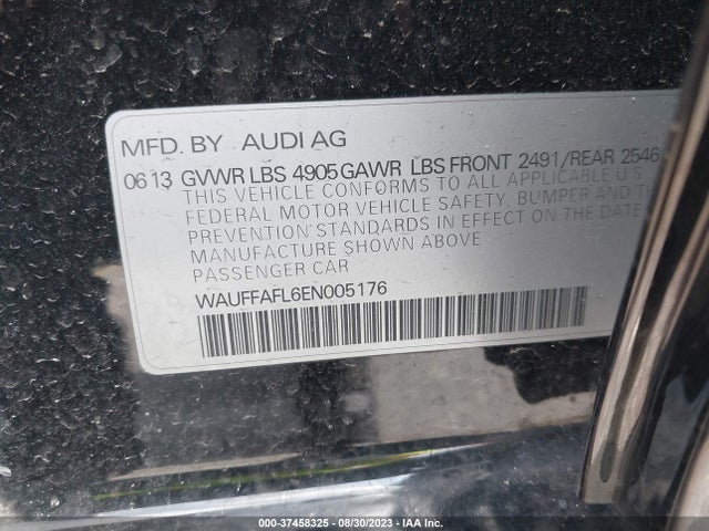 WAUFFAFL6EN005176 Audi A4 Premium Plus