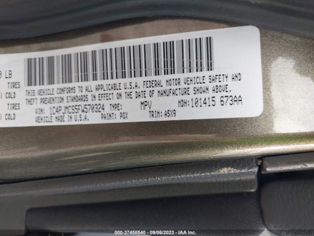 1C4PJMCS5FW570324 Jeep Cherokee Latitude