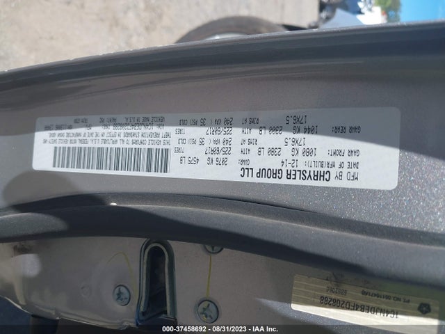 Jeep Compass Latitude 2015 1C4NJDEB4FD208288 Image 9