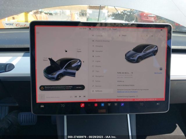 5YJ3E1EBXJF119515 Tesla Model 3 Long Range