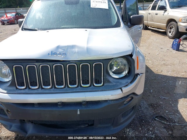 2016 JEEP RENEGADE SPORT VIN: ZACCJAAT9GPD10192
