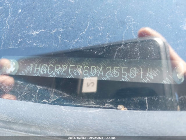 2013 HONDA ACCORD SDN EX VIN: 1HGCR2F76DA255014