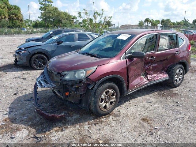 2012 HONDA CR-V LX VIN: 5J6RM3H34CL017442