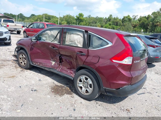 2012 HONDA CR-V LX VIN: 5J6RM3H34CL017442