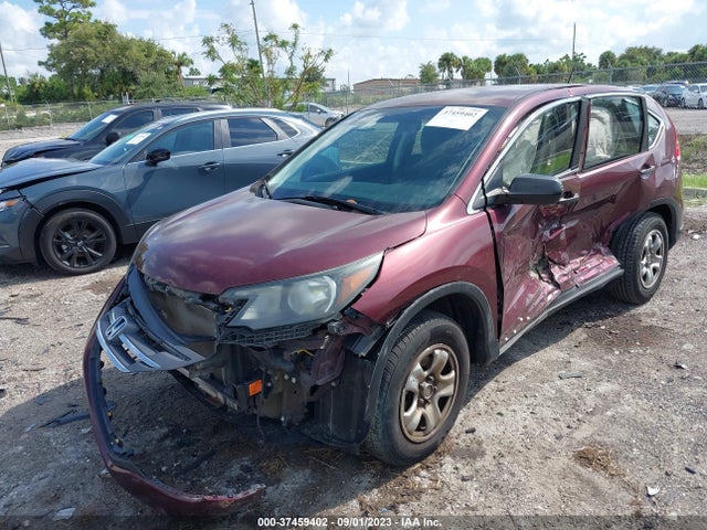 2012 HONDA CR-V LX VIN: 5J6RM3H34CL017442