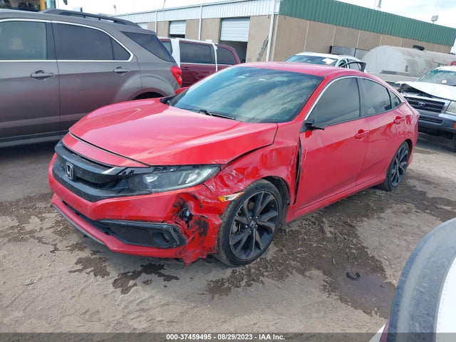 Honda Civic Sport 2021 2HGFC2F80MH537092 Image 2
