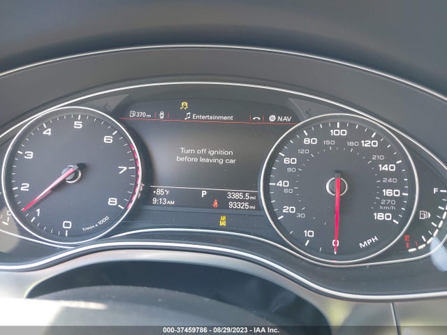 2013 AUDI A7 3.0 PREMIUM PLUS VIN: WAUYGAFC9DN150863