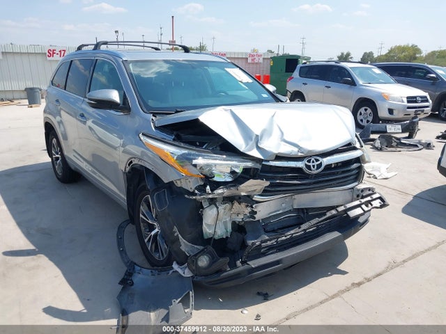 Toyota Highlander Xle 2016 5TDJKRFH9GS290536 Image 1