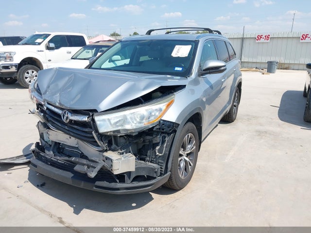Toyota Highlander Xle 2016 5TDJKRFH9GS290536 Image 2