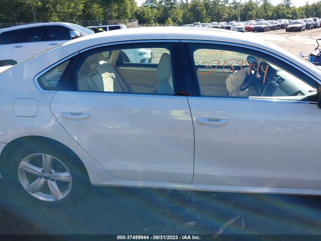 2012 VOLKSWAGEN PASSAT TDI SE W/SUNROOF VIN: 1VWBN7A37CC093255