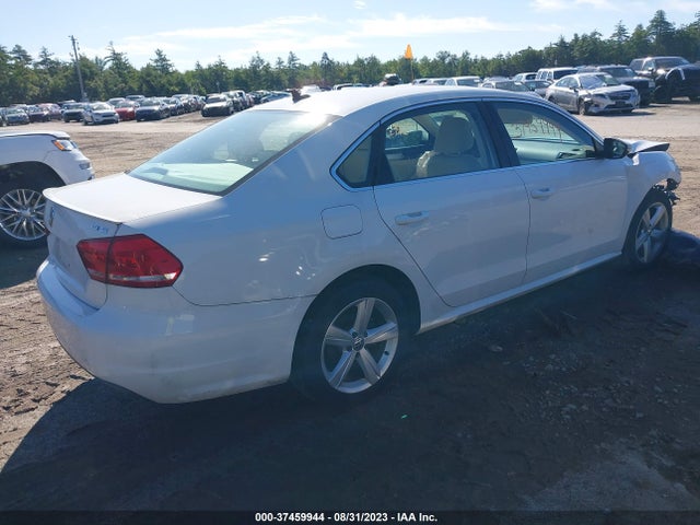 2012 VOLKSWAGEN PASSAT TDI SE W/SUNROOF VIN: 1VWBN7A37CC093255