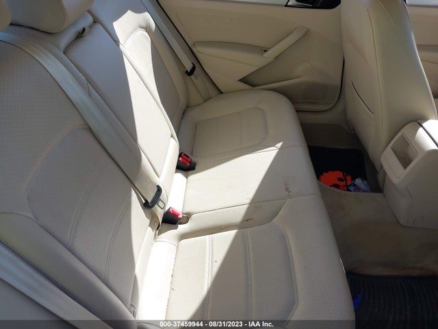 2012 VOLKSWAGEN PASSAT TDI SE W/SUNROOF VIN: 1VWBN7A37CC093255