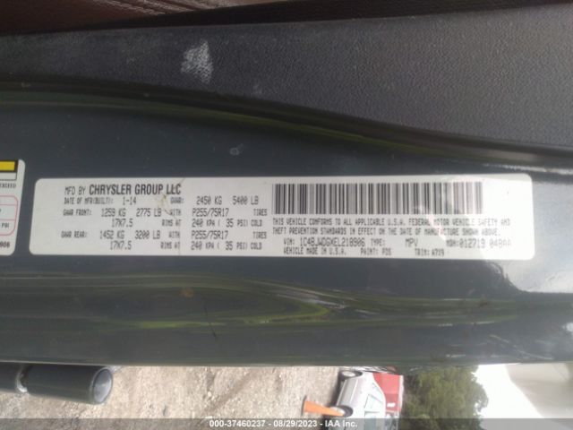 1C4BJWDGXEL218906 Jeep Wrangler Unlimited Sport