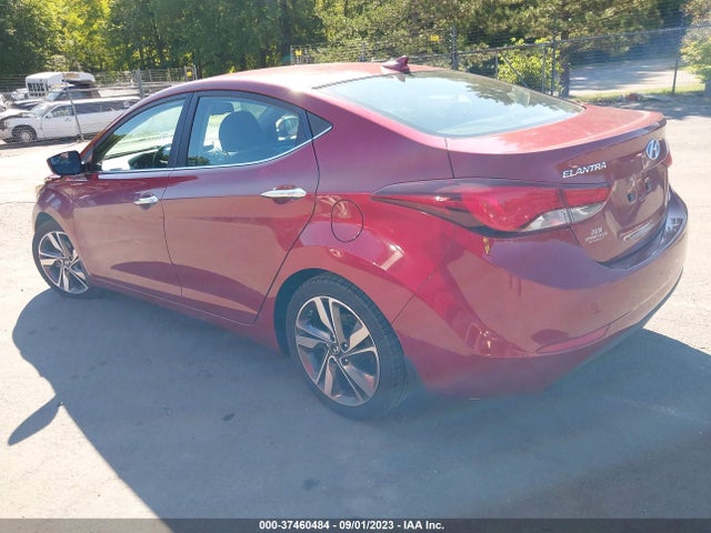 Hyundai Elantra Limited 2014 5NPDH4AE6EH472029 Image 3