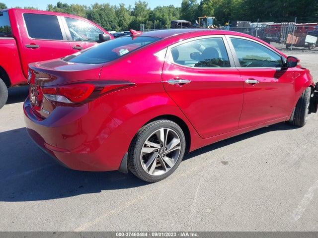 Hyundai Elantra Limited 2014 5NPDH4AE6EH472029 Image 4