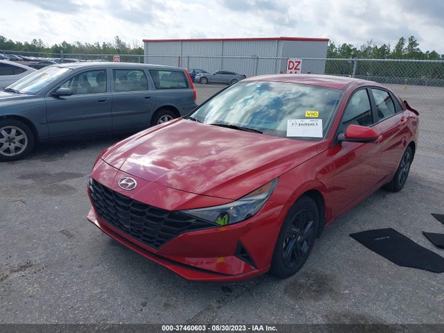 Hyundai Elantra Hybrid Blue 2022 KMHLM4AJ6NU028204 Image 2