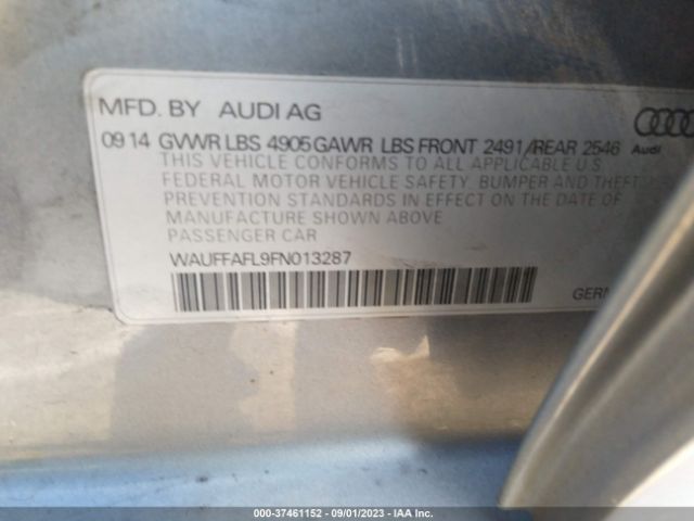 WAUFFAFL9FN013287 Audi A4 Premium Plus
