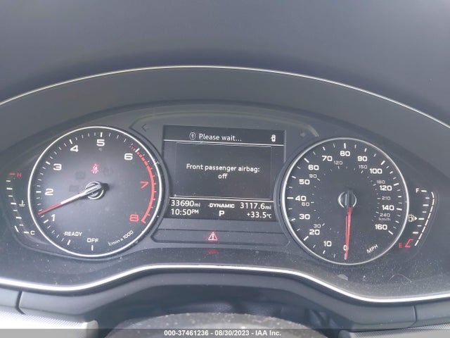 2017 AUDI A4 PREMIUM VIN: WAUGNAF45HN011717