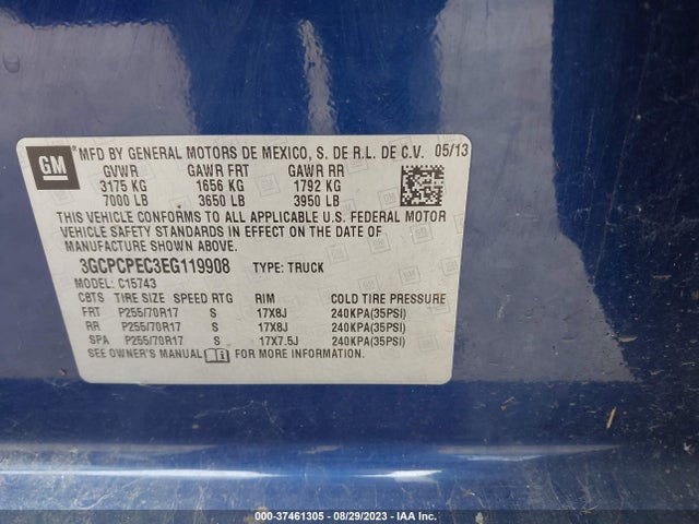 Chevrolet Silverado 1500 Work Truck 2014 3GCPCPEC3EG119908 Image 15