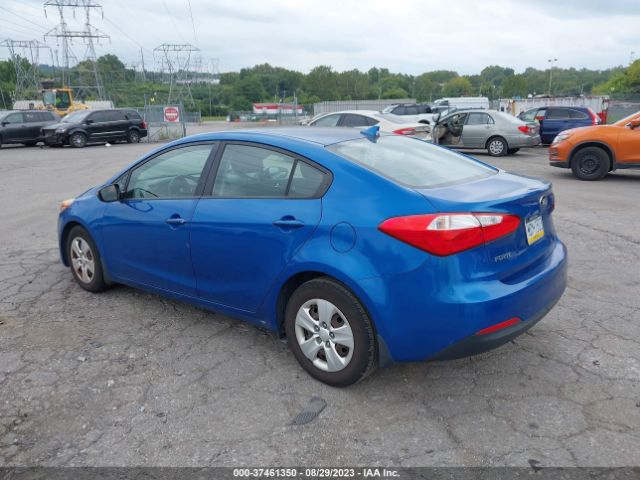 KNAFX4A63F5350831 KIA FORTE LX