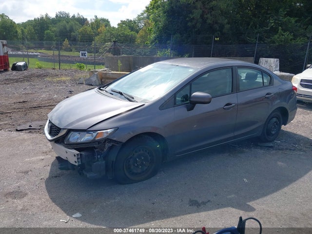 Honda Civic Sedan Lx 2014 19XFB2F50EE201186 Image 2
