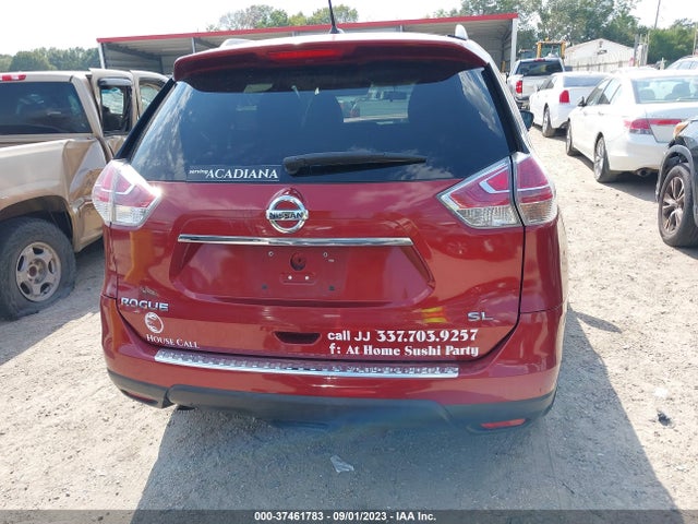 2015 NISSAN ROGUE SL VIN: 5N1AT2MT3FC781675