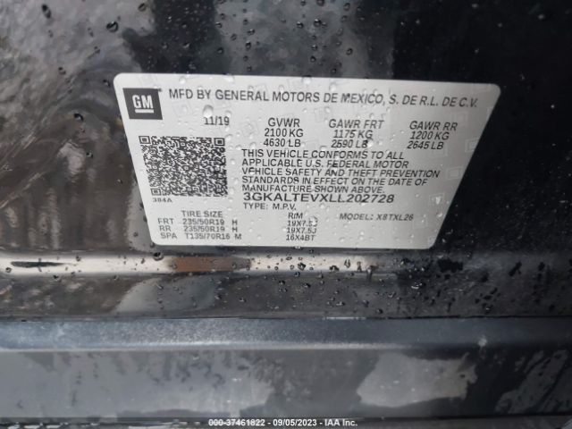 3GKALTEVXLL202728 GMC Terrain Sle