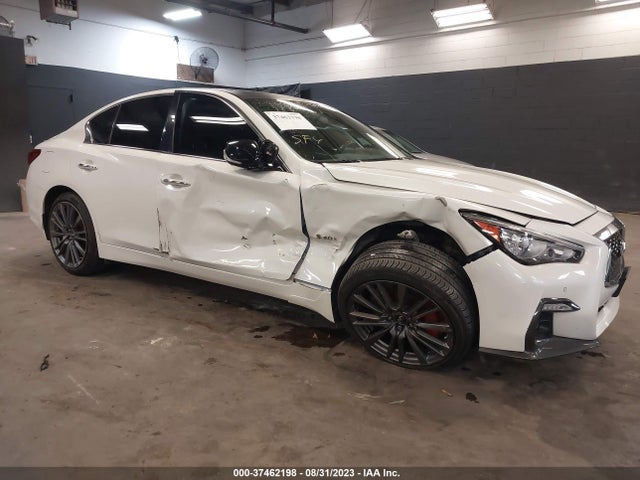 2018 INFINITI Q50 RED SPORT 400 VIN: JN1FV7AR8JM480528