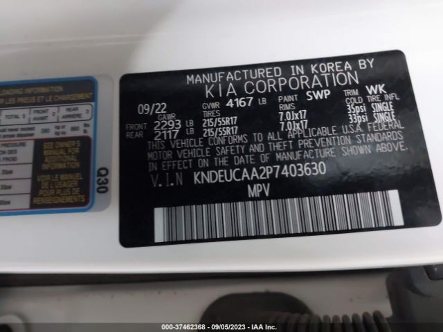 KNDEUCAA2P7403630 KIA SELTOS S