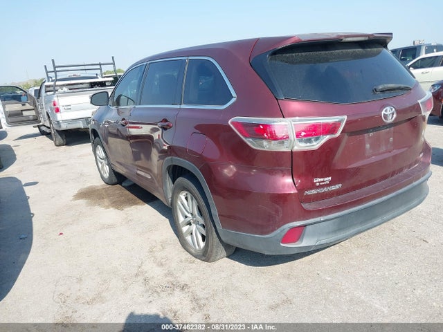 2015 TOYOTA HIGHLANDER LE VIN: 5TDZKRFH1FS047725