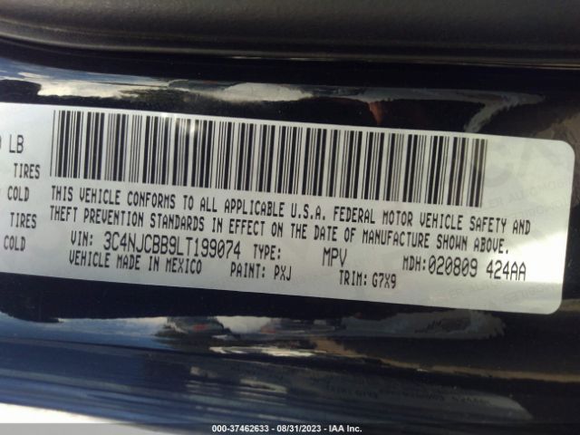 3C4NJCBB9LT199074 Jeep Compass Altitude