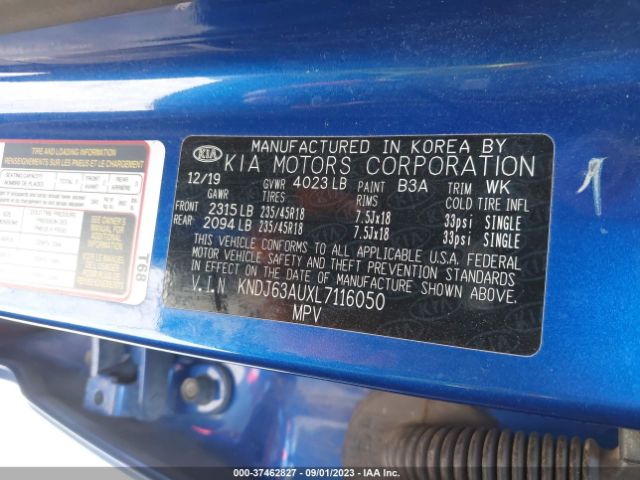 KNDJ63AUXL7116050 KIA Soul Gt-line