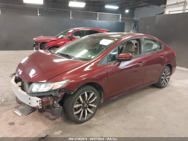 2014 HONDA CIVIC EX-L VIN: 19XFB2F95EE037291